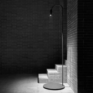 Svítidlo FLOS černá nerez/hliník/sklo