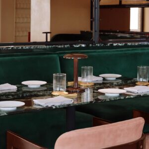 Svítidlo FLOS hnědá hliník/plast