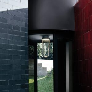 Svítidlo FLOS antracit hliník/sklo