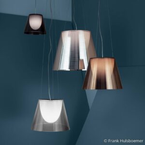 Svítidlo FLOS stříbrná PMMA/polykarbonát