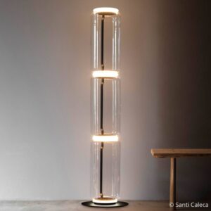 Svítidlo FLOS transparentní sklo/hliník