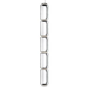 Svítidlo FLOS transparentní sklo/hliník