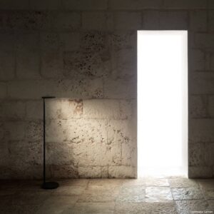 Svítidlo FLOS matná antracitová hliník/methakrylát