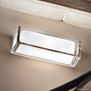 Svítidlo FLOS čirý/bílý sklo