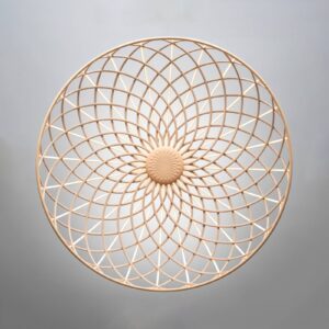 Svítidlo FLOS světle hnědá recyklovaný plast/hliník