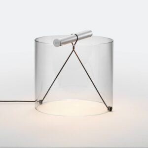 Svítidlo FLOS čirá/hliník sklo/hliník/polykarbonát