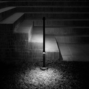 Svítidlo FLOS černá hliník/sklo