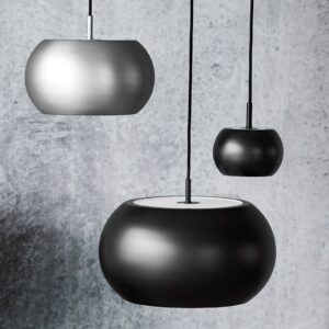 Svítidlo FRANDSEN černý matný kov/akryl