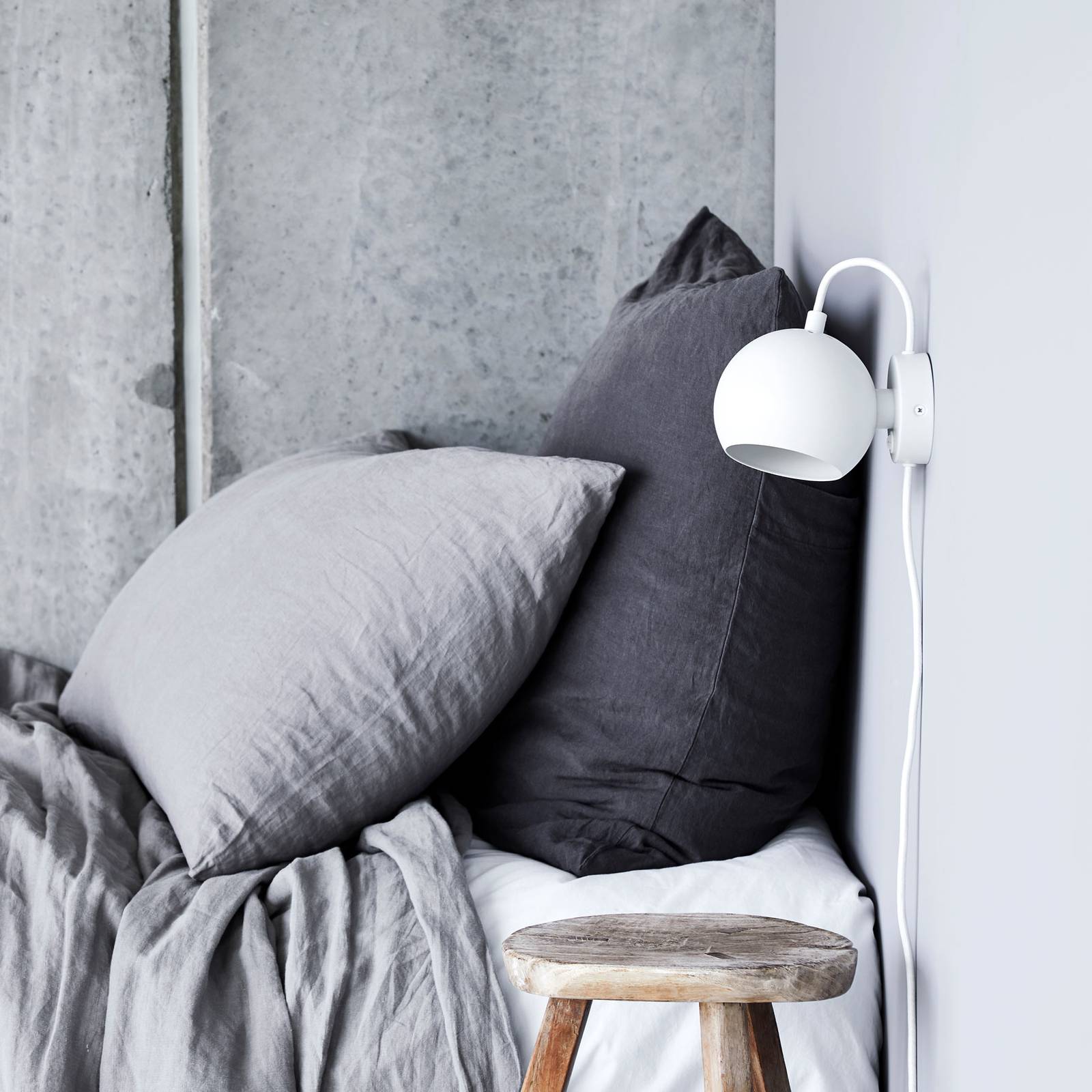 Svítidlo FRANDSEN bílý matný kov