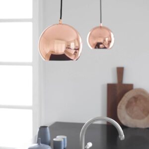 Svítidlo FRANDSEN lesklá měď kov