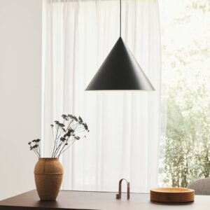 Svítidlo FRANDSEN černá/bílá kov