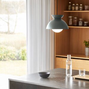 Svítidlo FRANDSEN matná zelená kov