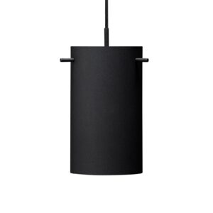 Svítidlo FRANDSEN černá/matná černá ocel/tkanina