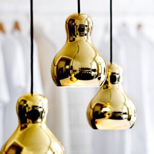 Svítidlo FRITZ HANSEN zlatý hliník