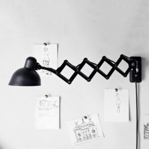 Svítidlo FRITZ HANSEN černá ocel/mosaz pochromovaná