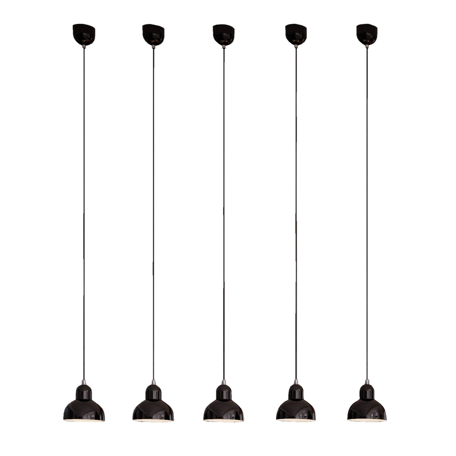 FRITZ HANSEN Kaiser Idell 6722-P Lesklá černá, Obývací pokoj / jídelna, Ocel, pochromovaná mosaz, E27, 40W, K: 15.5cm - Image 4