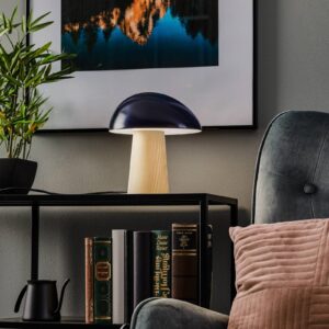 Svítidlo FRITZ HANSEN tmavě modrá/jasan dřevo/hliník/polykarbonát