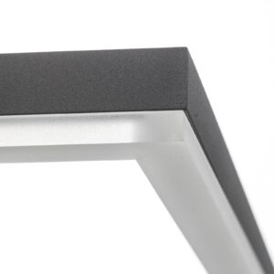 Svítidlo Fabas Luce antracitová/bílá matná kov/metakrylát