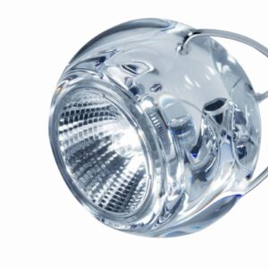 Svítidlo Fabbian chrom/průhledná kov/olovnatý křišťál