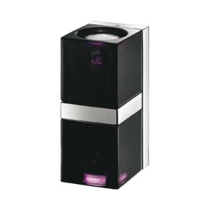 Svítidlo Fabbian černá/chrom lesklý sklo/kov