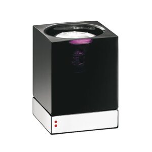 Svítidlo Fabbian černá/chrom lesklý sklo/kov