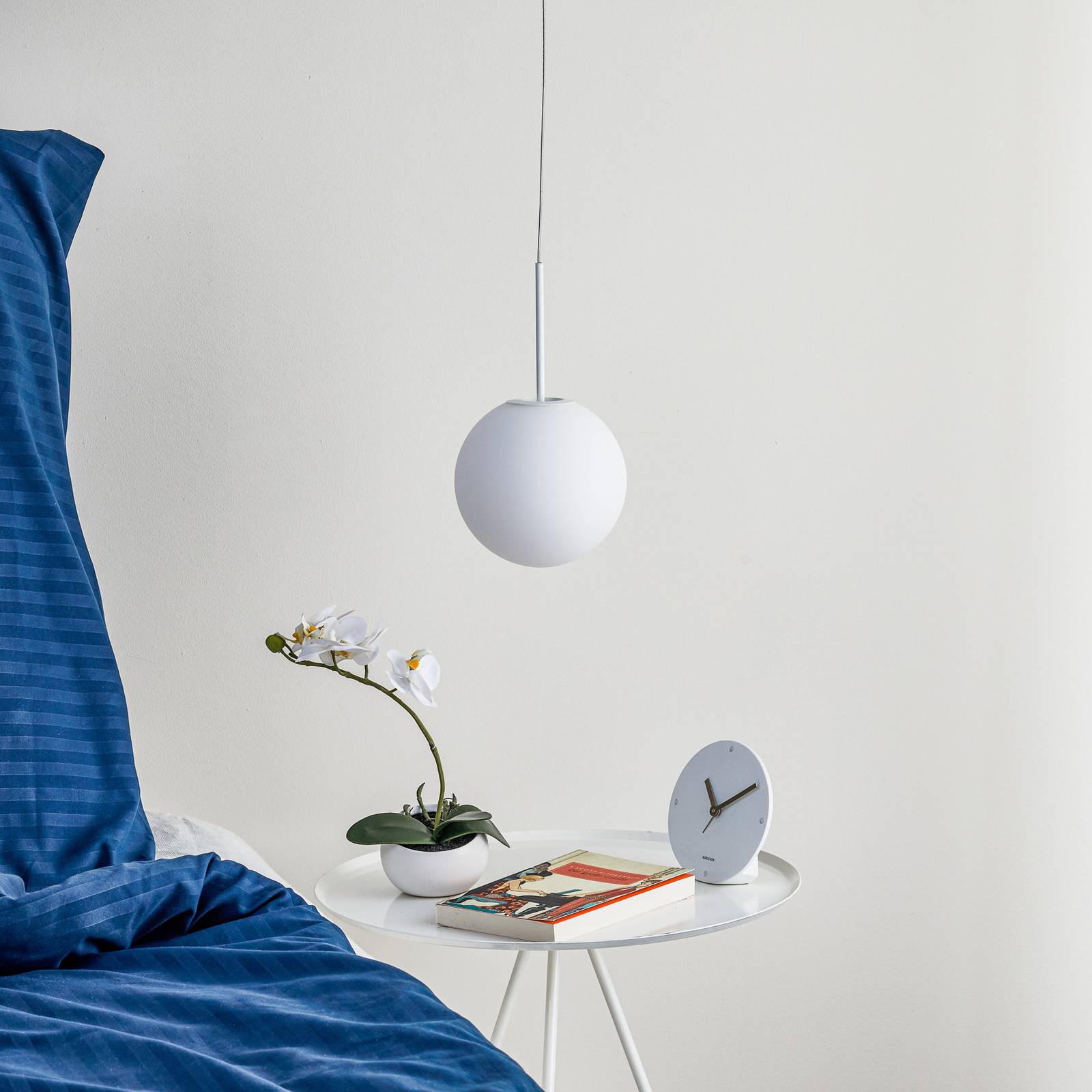 Fabbian Lumi Sfera skleněné závěsné světlo, Ø14cm, Obývací pokoj / jídelna, sklo, kov, G9, 33W, K: 14cm - Image 3