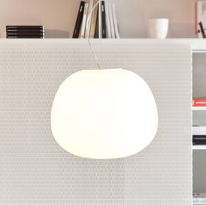 Svítidlo Fabbian bílá sklo/kov