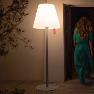 Svítidlo Fatboy světle šedá/bílá hliník/plast/kov