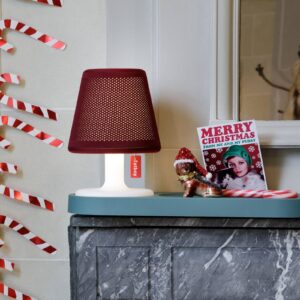 Svítidlo Fatboy rubínově červená polyester-textil