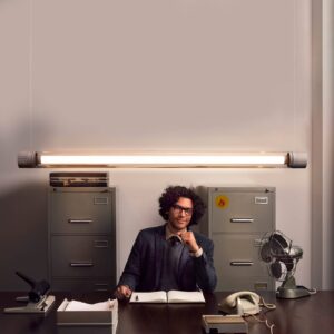 Svítidlo Fatboy zelená/čirá polykarbonát/guma