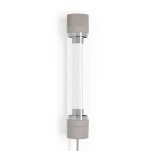 Svítidlo Fatboy světle šedá/čirá polykarbonát/guma