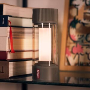 Svítidlo Fatboy hnědá/čirá polykarbonát/guma