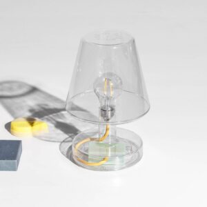 Svítidlo Fatboy transparentní/žlutá polykarbonát