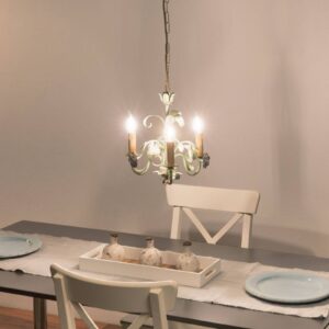 Svítidlo Ferro Luce světle zelená/bílá/růžová železo