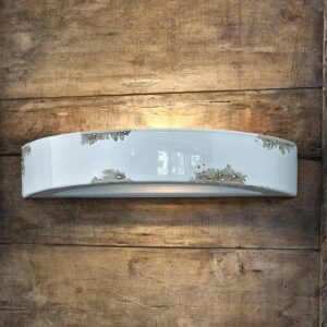 Svítidlo Ferroluce antická bílá keramika