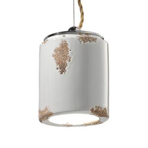 Svítidlo Ferroluce bílá keramika/kov