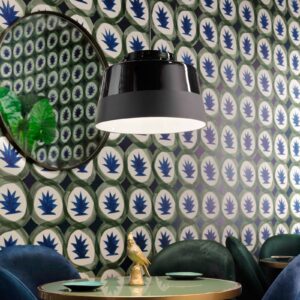 Svítidlo Ferroluce černá keramika