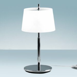 Svítidlo Fontana Arte chrom/bílá chromovaná mosaz/satinované sklo