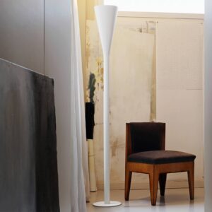 Svítidlo Fontana Arte bílá ocel/technopolymer