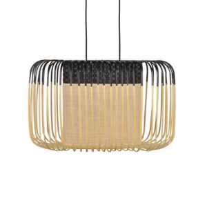 Svítidlo Forestier přírodní/černá bambus