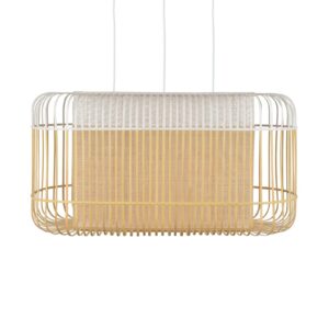 Svítidlo Forestier přírodní/bílá bambus