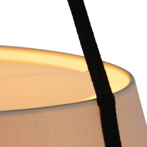 Svítidlo Forestier písková bavlna/kov/textil