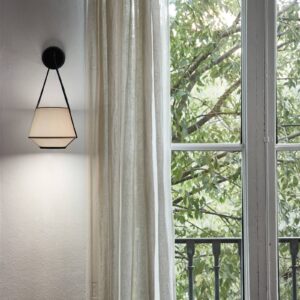 Svítidlo Forestier písková bavlna/kov/textil