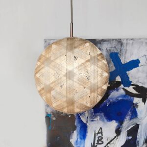 Svítidlo Forestier béžová konopí