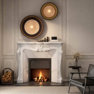 Svítidlo Forestier zelená/béžová abaka