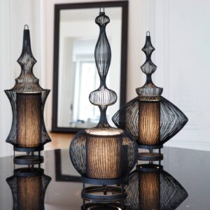 Svítidlo Forestier černý kov