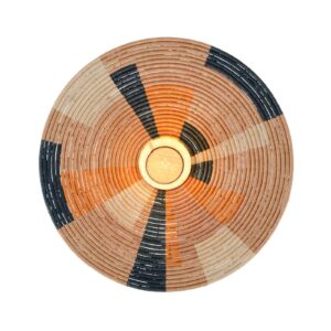 Svítidlo Forestier písková abaka/ratan