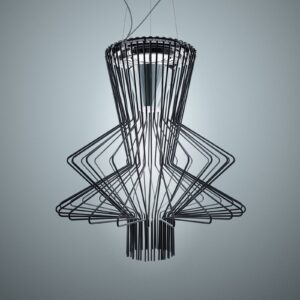 Svítidlo Foscarini grafit hliník lakovaný/kov pochromovaný