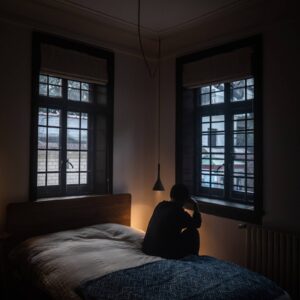 Svítidlo Foscarini hnědá beton ručně litý/hliník