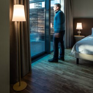 Svítidlo Foscarini pískově žlutá/bílá polykarbonát/hliník lakovaný